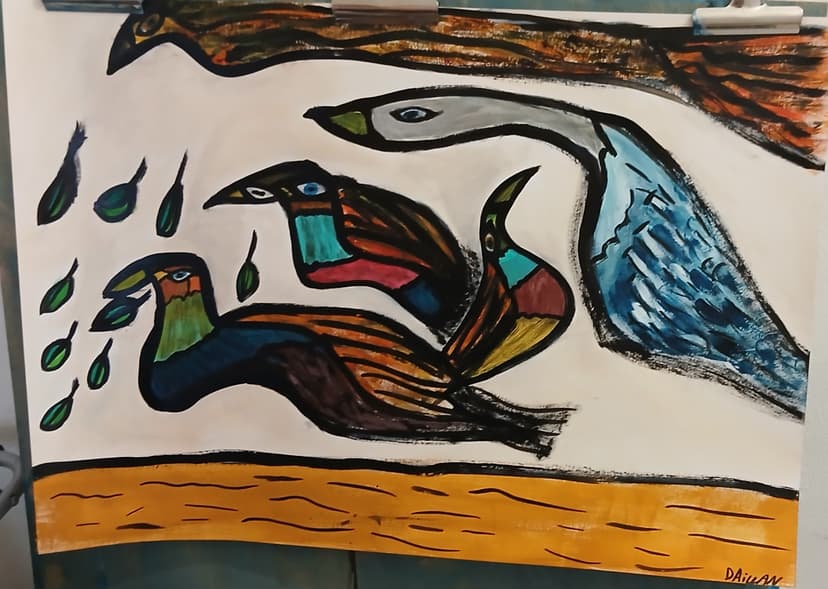Cinq Petits Oiseaux