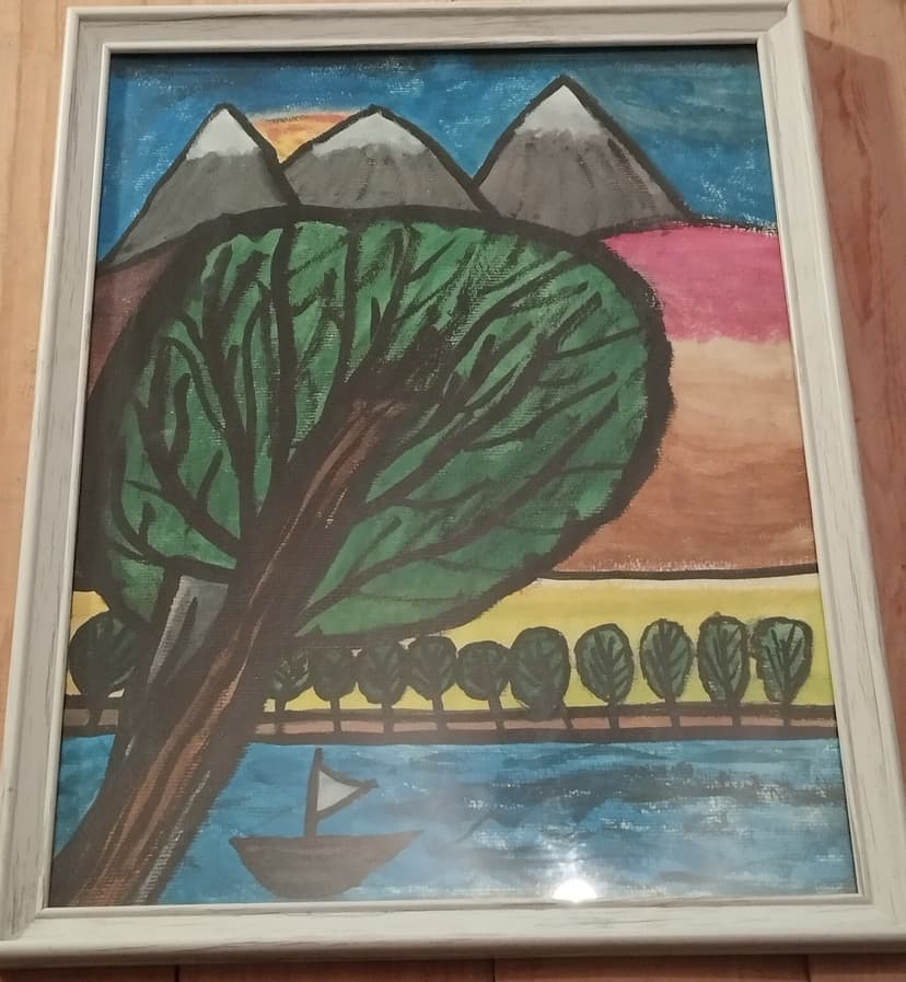 Paysage montagnes