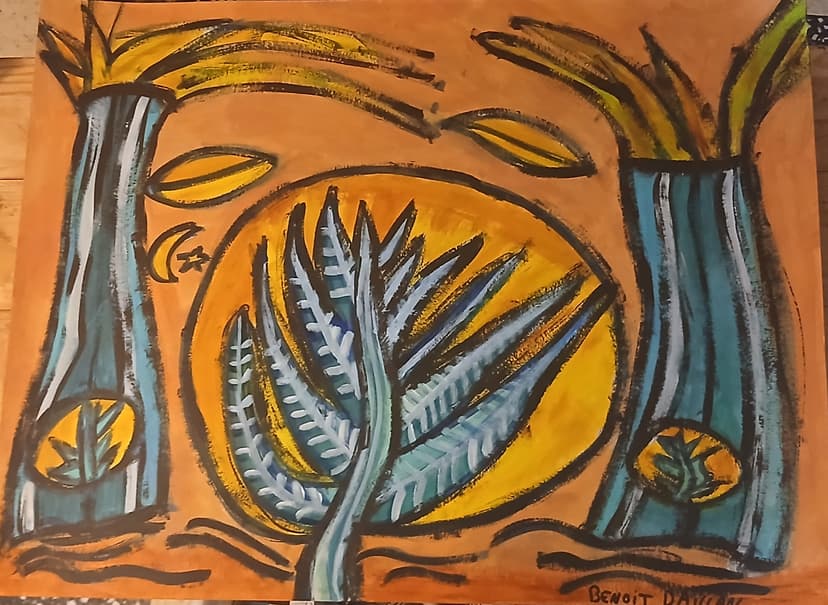 Paysage brûlant