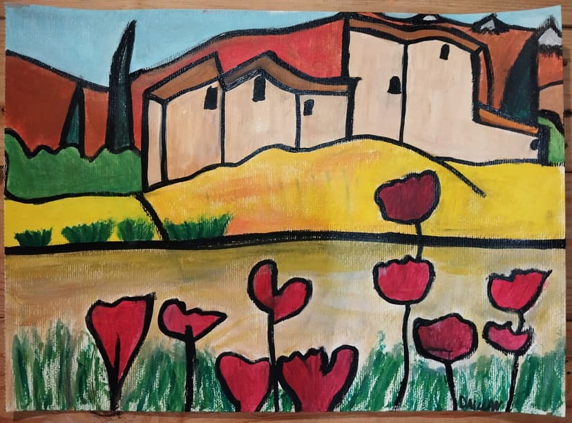 Paysage provençal