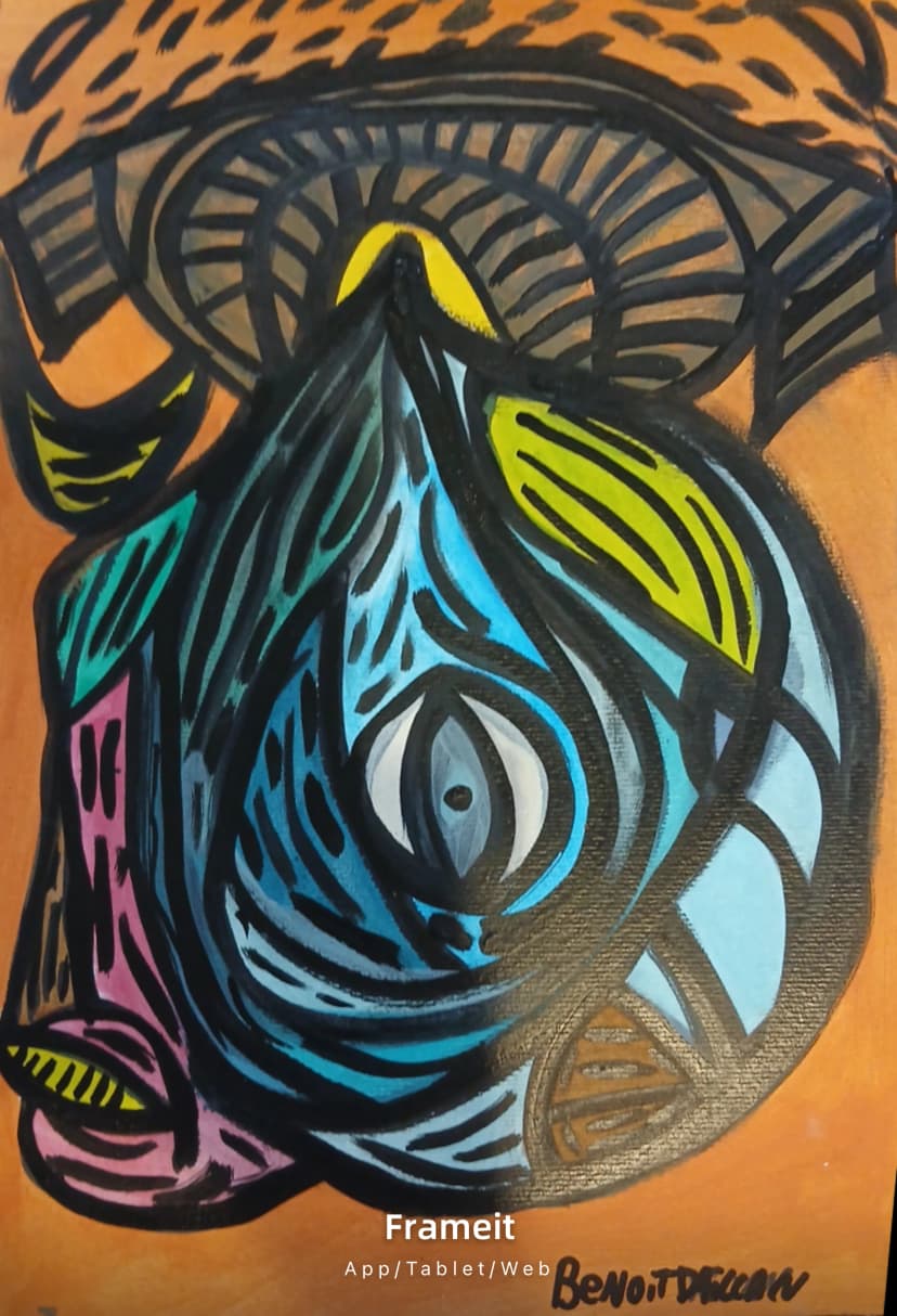 Horreur croissante colorée